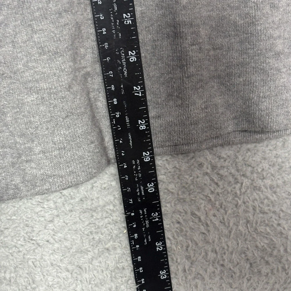 Polo Ralph Lauren Mens XL Quarter Zip Pullover Sweater Winter Grey Cotton 1719